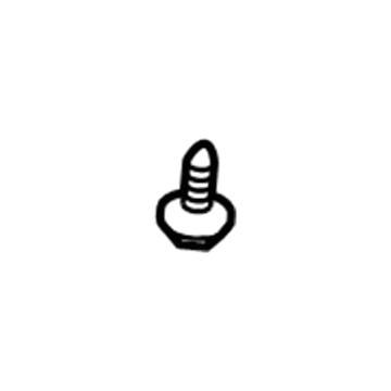 Toyota 90148-A0002 Vent Grille Screw