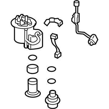 Toyota 77020-47081 Fuel Suction Tube Assembly W/Pump & Gage