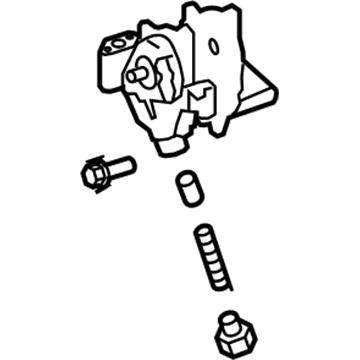 Toyota Corolla Oil Pump - 15100-0T010