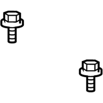 Toyota 90105-A0163 Front Belt Assembly Bolt