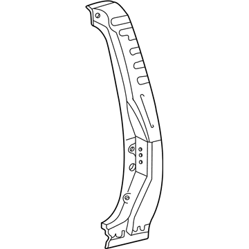 Toyota 61501-04040 Lock Pillar Reinforcement