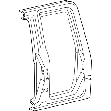 Toyota 61611-04021 Side Panel