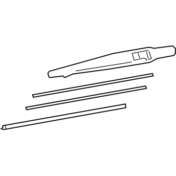 Toyota 85242-42040 Wiper Blade