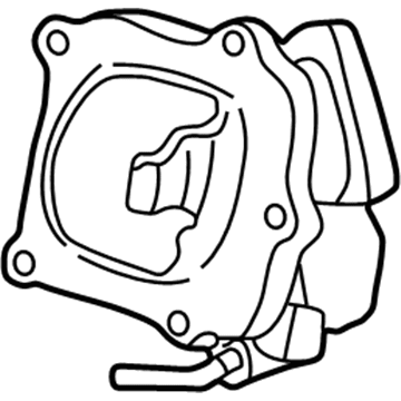 1999 Toyota Avalon EGR Cooler - 25681-20010