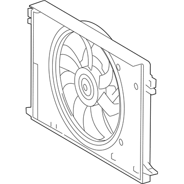 Toyota 16360-F0060 Fan Assembly