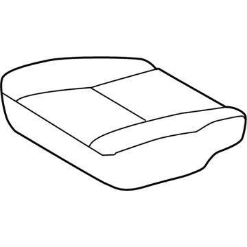 Toyota 71071-02790-B2 Cushion Cover