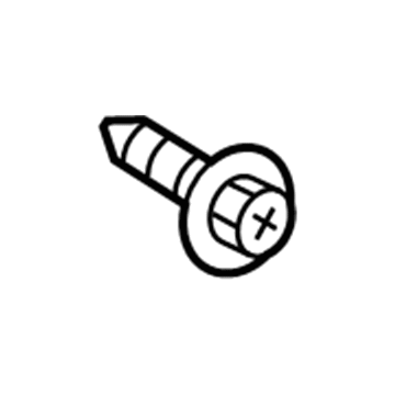 Toyota 90159-A0034 Side Retainer Screw