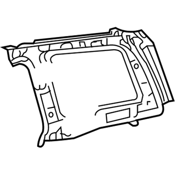 Toyota 61731-48040 Panel, Roof Side, Inner RH