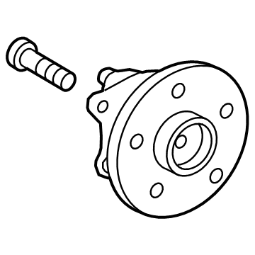 Toyota 42450-0R030 Rear Axle Hub And Bearing Assembly