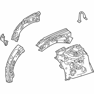 Toyota 53701-0E200 Apron Assembly