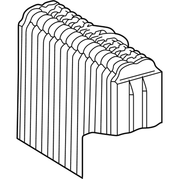 Toyota 88501-42040 EVAPORATOR Sub-Assembly, Cooler