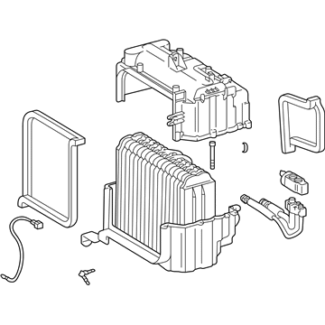 Toyota RAV4 Evaporator - 88510-42050