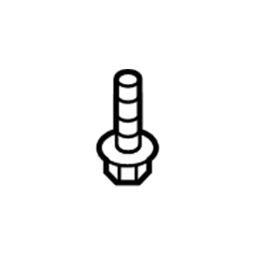 Toyota 90159-A0008 Pad Bolt