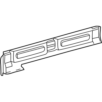 Toyota 65826-0C020 Panel, Rear Body Side, Inner RH