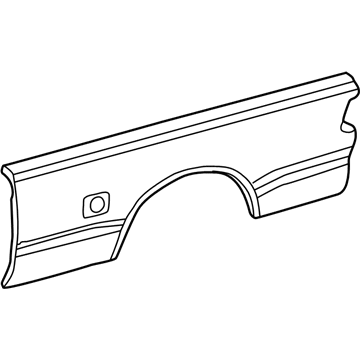 Toyota 65816-0C031 Outer Panel