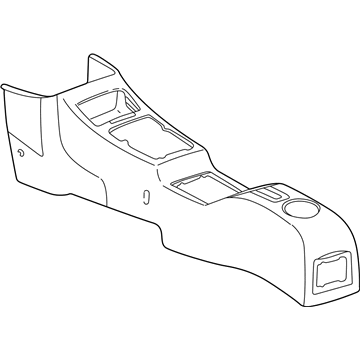 Toyota 58801-42010-B0 Console Housing