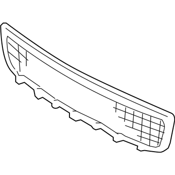 Toyota 53112-52310 Lower Radiator Grille No.1