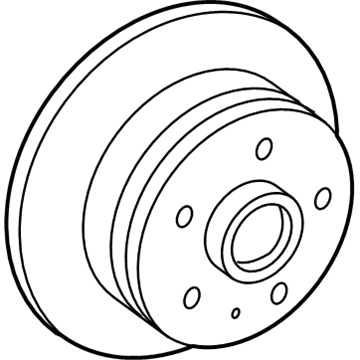 Toyota 42431-06110 Rear Disc