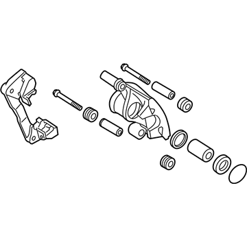 Toyota 47830-06053 Cylinder Assembly, Rear Di