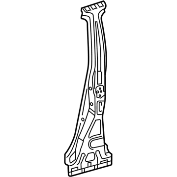 Toyota 61037-47060 Center Pillar Reinforcement