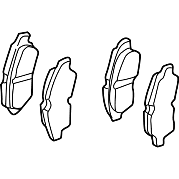 Toyota 04465-08030 Brake Pads