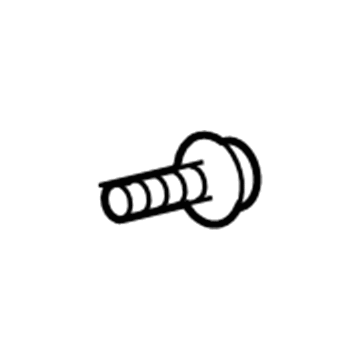 Toyota 90153-50010 Display Unit Screw