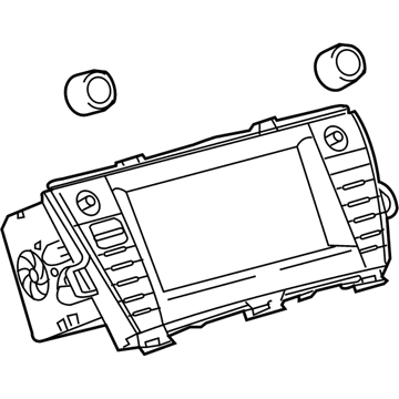 Toyota 86804-47070 Cover Sub-Assembly, NAVI