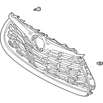 Toyota 53101-0E360 Grille Assembly