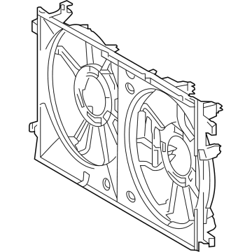 Toyota 16711-37180 SHROUD, Fan