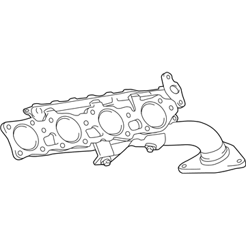 2013 Toyota Tundra Exhaust Manifold - 17140-38040