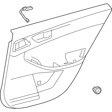 Toyota 67630-30W80-C5 Door Trim Panel