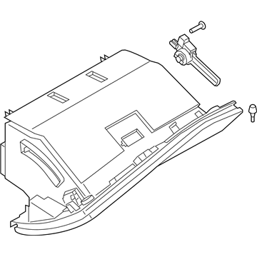 Toyota 55550-WAA01 Glove Box