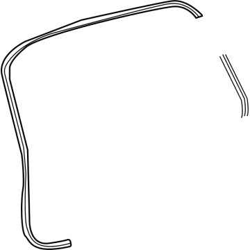 Toyota 67881-08040 Body Weatherstrip