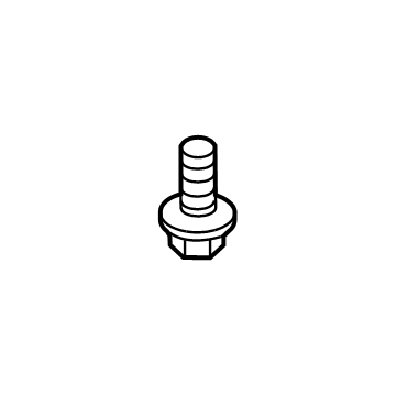 Toyota 90119-08516 Bolt, w/Washer