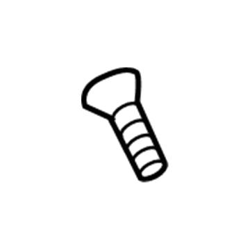 Toyota 90148-A0017 Striker Screw