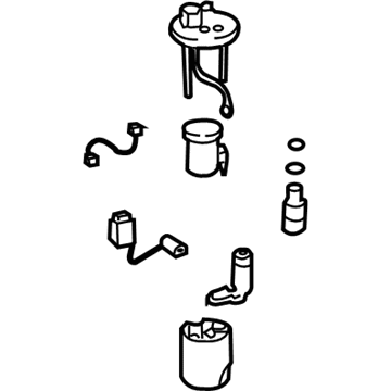 Toyota 77020-02291 Fuel Suction Tube Assembly W/Pump & Gage