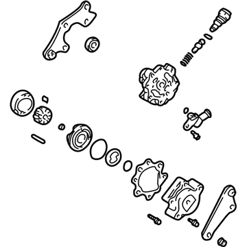Toyota 44310-06080 Power Steering Pump