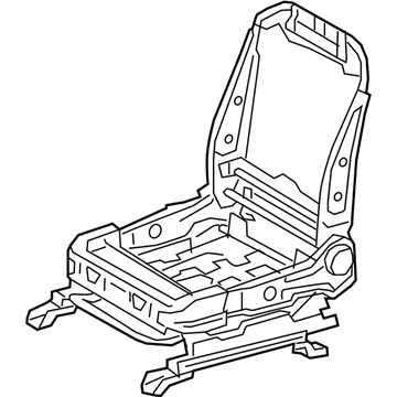 Toyota 71120-04100 Frame Assembly, Fr Seat