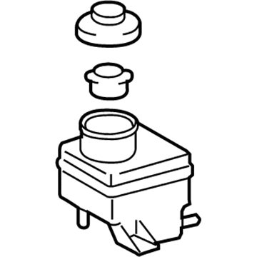 Toyota 47220-21030 Reservoir Sub-Assy, Brake Master Cylinder