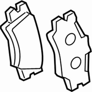 Toyota 04466-06200 Brake Pads