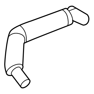 Toyota 12262-24040 Vent Hose