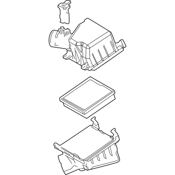 Toyota 17700-F2200 Air Cleaner Assembly