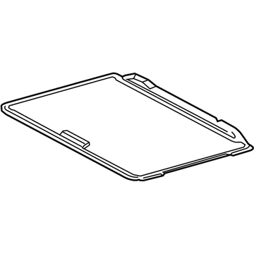 Toyota 63306-06110-B0 Trim Sub-Assembly, SUNSHADE