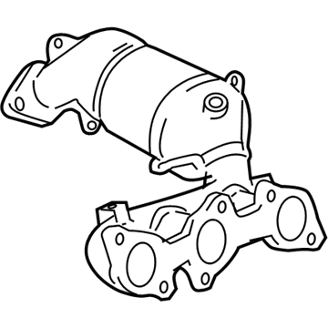 Toyota 25051-20040 Exhaust Manifold Converter Sub-Assembly