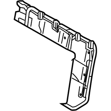 Toyota 71017-02300 Seat Back Frame