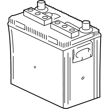 Toyota 00544-035T2-525 Battery