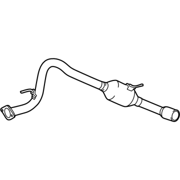 2023 Toyota Sequoia Exhaust Pipe - 17430-F4020