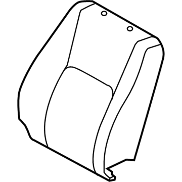 Toyota 71552-0C110 Seat Back Pad