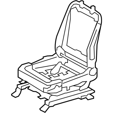 Toyota 71120-02150 Seat Frame