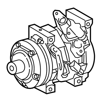 Toyota 88320-0C190 Compressor Assembly